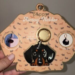Dachshund Dog Airtag Holder/keychain